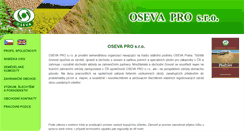 Desktop Screenshot of oseva.cz